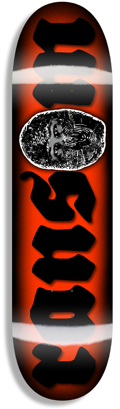 Blackr Orangge Skateboard Deck